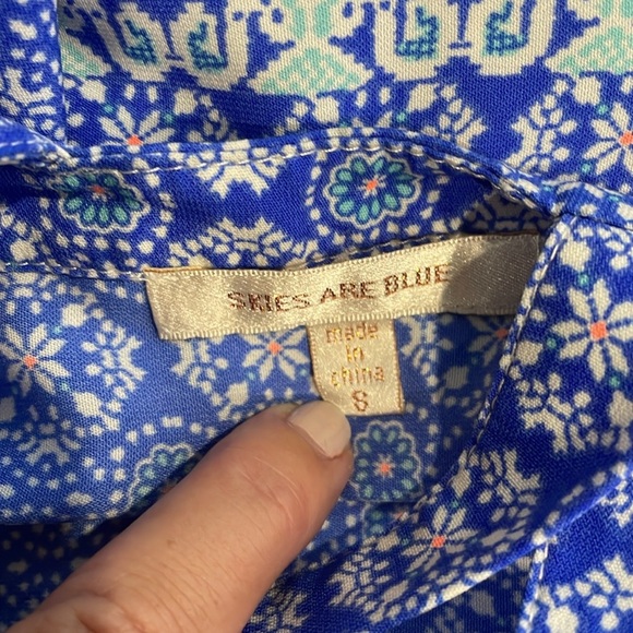 Skies Are Blue Tank Top Small - Picture 8 of 10